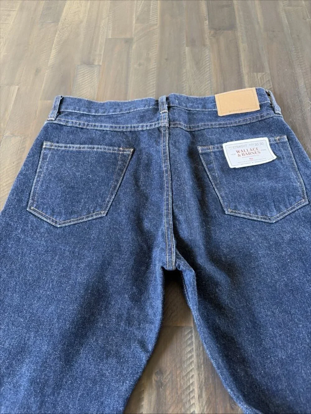 Wallace & Barnes straight-fit jean in Japanese selvedge denim J Crew 30x30 NWT